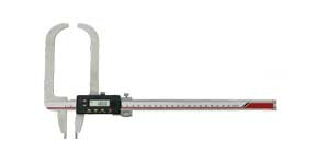 Digital Caliper with Half-round Jaws