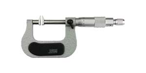 Micrometer with Special Flat Anvil